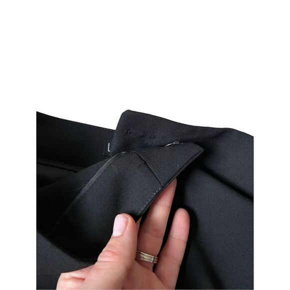 Lafayette148 Black Dress Pants size 12 Straight - Picture 6 of 10